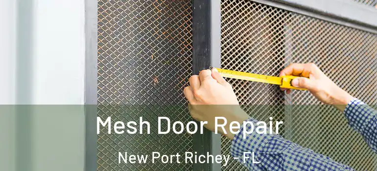 Mesh Door Repair New Port Richey - FL