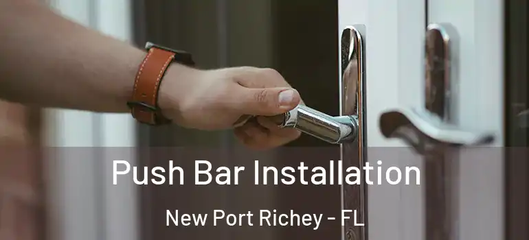  Push Bar Installation New Port Richey - FL